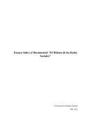 Ensayo sobre el film: "El dilema de las Redes Sociales"