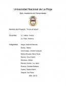 PSICOPEDAGOGÍA INSTITUCIONAL Nombre del Proyecto: “Yo en el futuro”