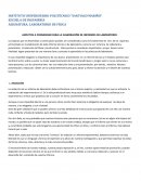 ASPECTOS A CONSIDERAR PARA LA ELABORACIÓN DE INFORMES DE LABORATORIO