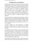 Embarazo en la adolescencia