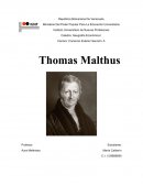 TEORÍA DE MALTHUS