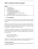 Introducción. Teorías y conceptos