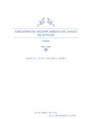 INCUMPLIMIENTO DE LAS SANCIONES DE LAVADO DE ACTIVO