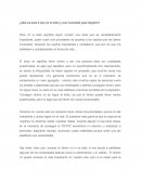 ¿Qué es para ti que es el éxito y que necesitas para lograrlo?