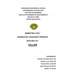 Taller maquinas