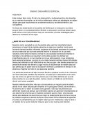 Ensayo de la película niños especiales