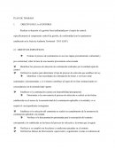 PLAN DE TRABAJO AUDITORIA