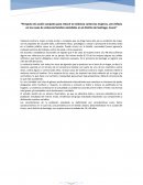 Cuadro de evolución de síntomas más relevantes en las diferentes áreas