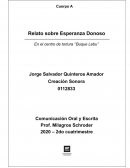 Relato sobre Esperanza Donoso