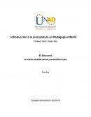 El Discurso Un interés saludable para mí, que beneficia el país
