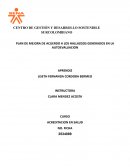 PLAN DE MEJORA DE ACUERDO A LOS HALLAZGOS GENERADOS EN LA AUTOEVALUACION