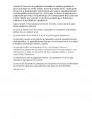 Articulo 70 El derecho de propiedad es inviolable