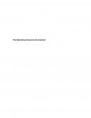 Plan Marketing & Bussines Development