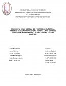 PROPUESTA DE UN SISTEMA DE PROTECION ELECTRICA INTEGRAL