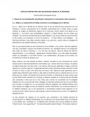 PUNTO DE PARTIDA PARA UNA DECLARACION JURADA DE LA ESPERANZA