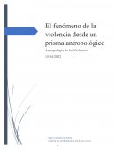 Ensayo Sobre la Violencia