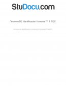 TP 1 Tecnicas de Identificacion Humana TIEC