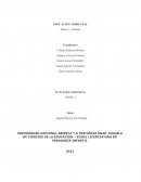 EDUCACIÓN AMBIENTAL Etapa 2 – Análisis