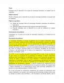 Estrategia para el desarrollo de un plan de metrología biomédica en hospital local de candelaria