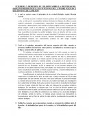 CUESTIONARIO INTERESES Y DERECHOS EN COLISIÓN SOBRE LA IDENTIDAD DEL PROGENITOR BIOLÓGICO: LOS SUPUESTOS DE LA MADRE SOLTERA Y DEL DONANTE DE GAMETOS