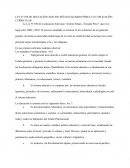 LEY N° 070 DE EDUCACIÓN AVELINO SIÑANI ELIZARDO PÉREZ Y SU APLICACIÓN CURRICULAR