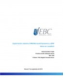 Exploración sistema CRM Microsoft Dynamics y ERP Odoo en Lavafácil