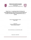 PRÁCTICA 1. ELABORACIÓN DE ROSAS DE CONTAMINANTES CON DATOS DE ESTACIONES DE LA RED DE MONITOREO ATMOSFÉRICO DE LA CDXM