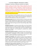 Caso Práctico Obligatorio: Resolución de Conflictos