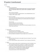 Activitats- ﻿El pastor transhumant