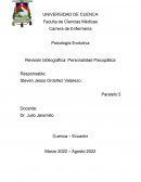 Trastorno Psicopático de la Personalidad