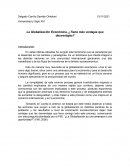 La Globalización Económica, ¿Tiene más ventajas que desventajas?
