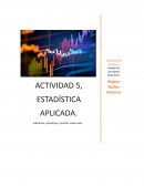 Actividad Estadística aplicada Diferencia entre Estadística y Estadísticas