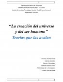 La creación del universo y del ser humano