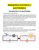 Introducción a la electricidad En qué consiste la energía eléctrica?
