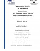 Eficacia de los productos lysol