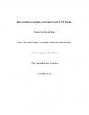 Estrés académico en estudiantes del centro universitario UAEM Ecatepec