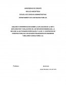 ANALISIS E INTERPRETACION SOBRE LA APLICACIÓN DE LA NIIF 6