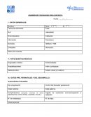 Anamnesis pediátrica logopédica