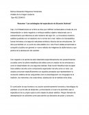 Resumen de las estrategias del espectaculo de Eduardo Subirats