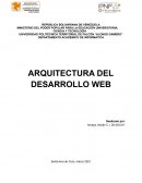 ARQUITECTURA DEL DESARROLLO WEB