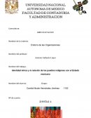 Identidad étnica y la relación de los pueblos indígenas con el Estado mexicano