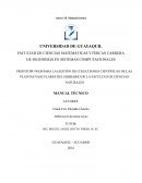 PROTOTIPO WEB PARA LA GESTIÓN DE COLECCIONES CIENTÍFICAS DE LAS PLANTAS VASCULARES DEL HERBARIO