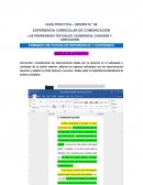 LAS PROPIEDADES TEXTUALES: COHERENCIA, COHESIÓN Y ADECUACIÓN
