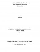 ANÁLISIS Y DESARROLLO DE SISTEMAS DE INFORMACIÓN