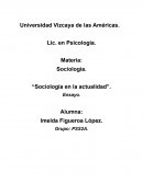 Sociología en la actualidad
