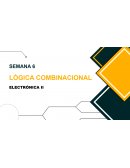 LÓGICA COMBINACIONAL ELECTRÓNICA II