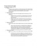 Proceso de ejecución según la obligación según el CPCP