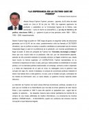 La esperanza es lo ultimo que se pierde