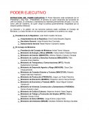 Estructura Poder Ejecutivo