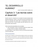 Capítulo 3 Las teorías sobre el desarrollo, Juan Delval